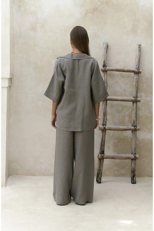 Premium Linen Shirt & Pants Set
