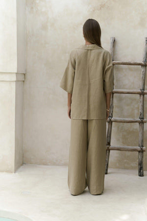 Premium Linen Shirt & Pants Set
