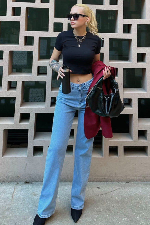 Stylish Denim Jacket & Outfit Set