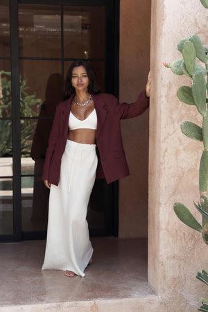 Brenna – Premium Linen Blazer