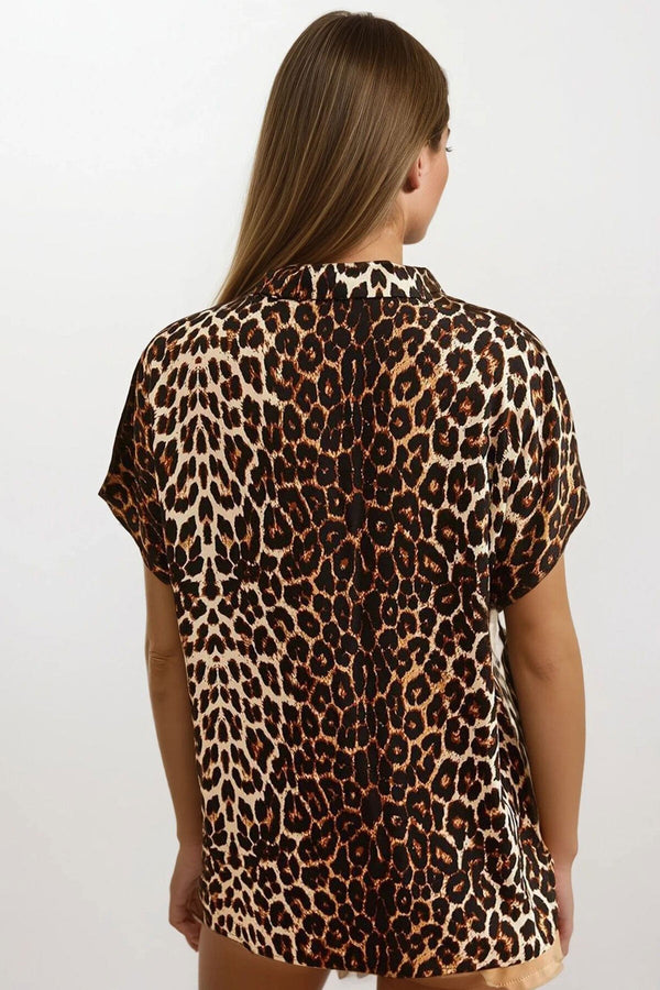 Trendy Floral Viscose Blouse