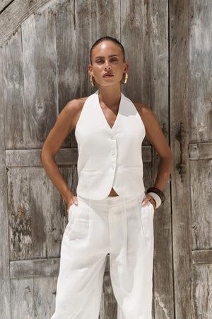 Sheril — Chic Linen Suit
