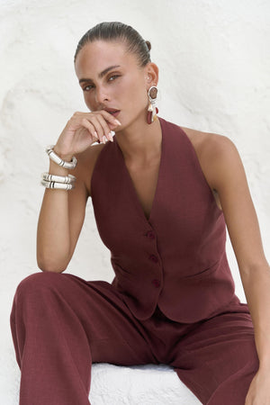 Sheril — Chic Linen Suit