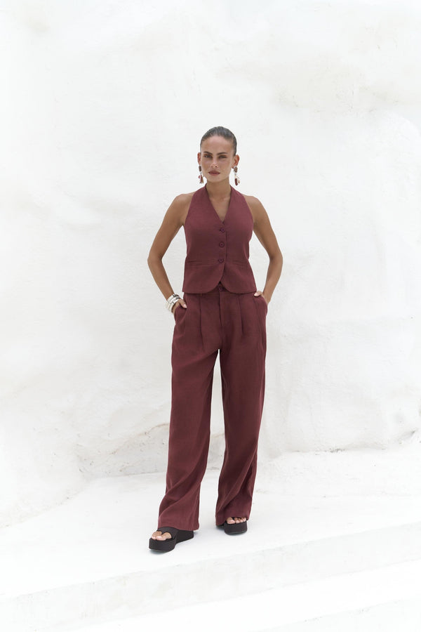Sheril — Chic Linen Suit