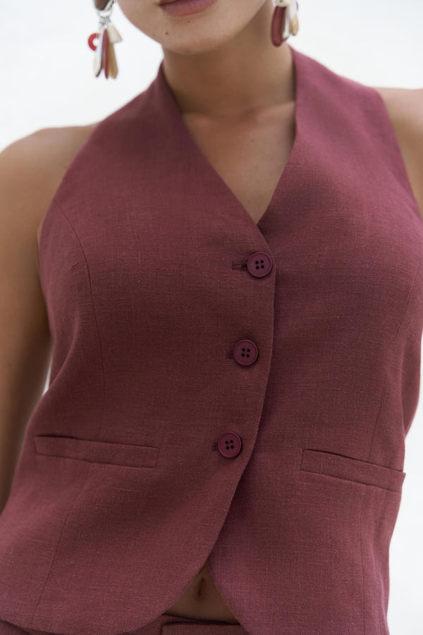 Sheril — Chic Linen Suit