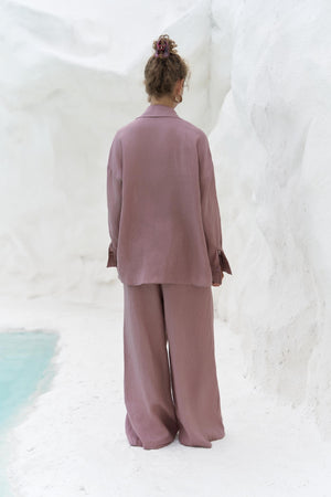 Jelsomina – Premium Oversized Linen Suit