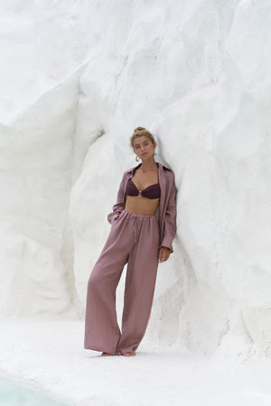 Jelsomina – Premium Oversized Linen Suit