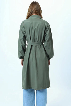 Elegant Double-Breasted Trench Coat