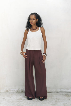 Mahoney – Premium Linen Palazzo Pants