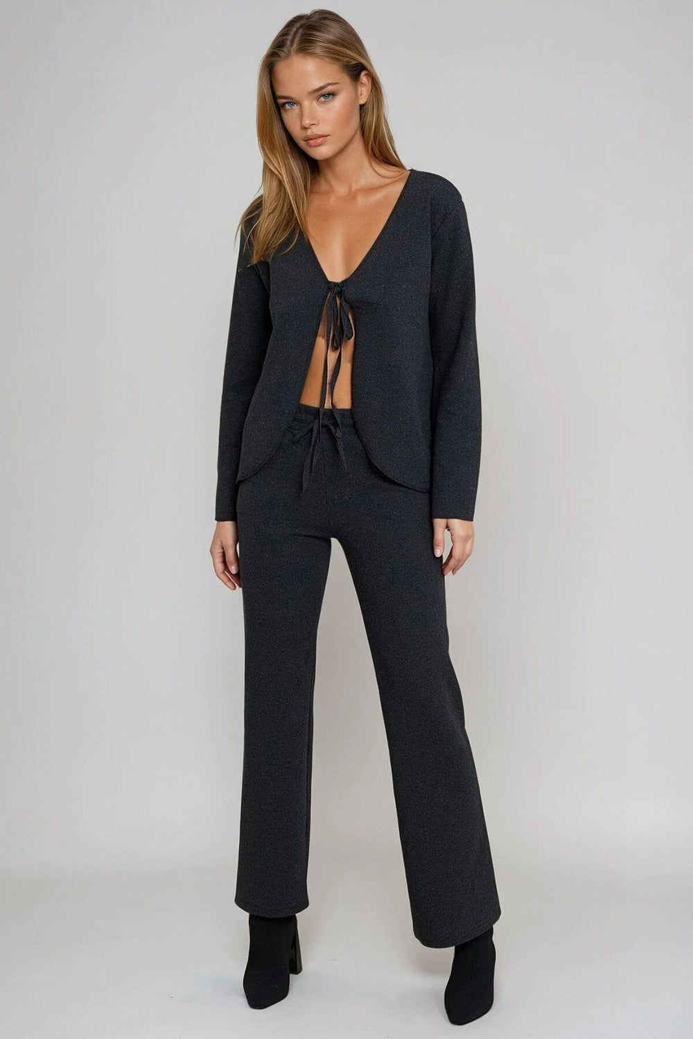 Elegant Blouse & Trousers Set