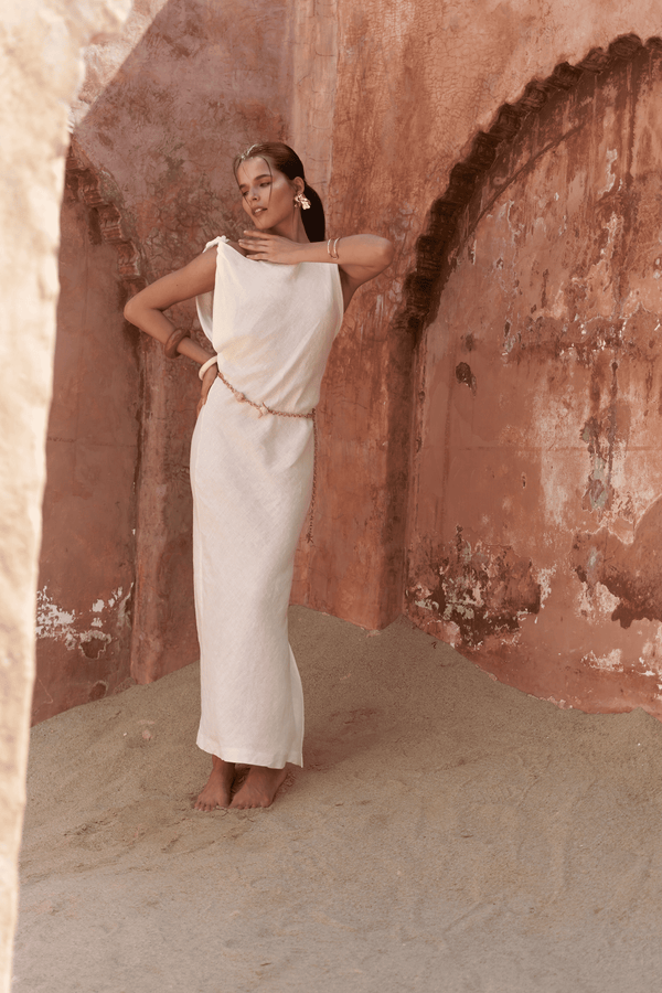Barabla – Premium Sleeveless Linen Dress