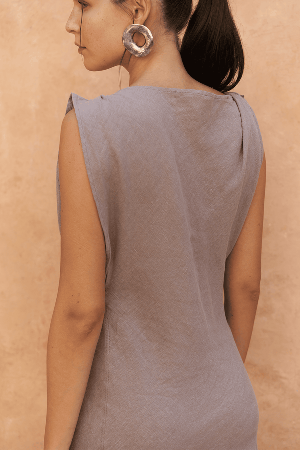 Barabla – Premium Sleeveless Linen Dress