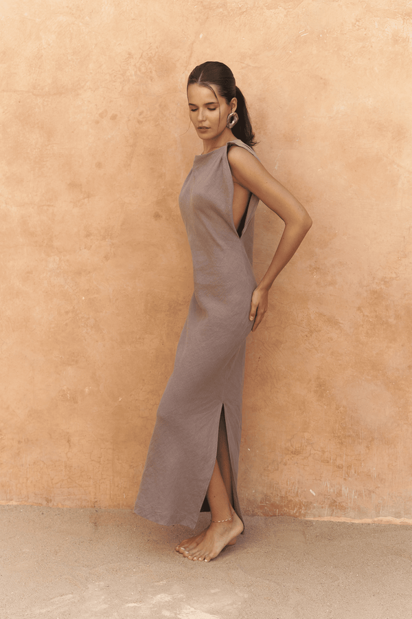Barabla – Premium Sleeveless Linen Dress