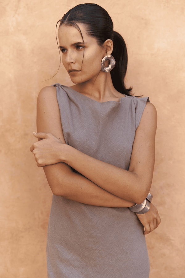 Barabla – Premium Sleeveless Linen Dress