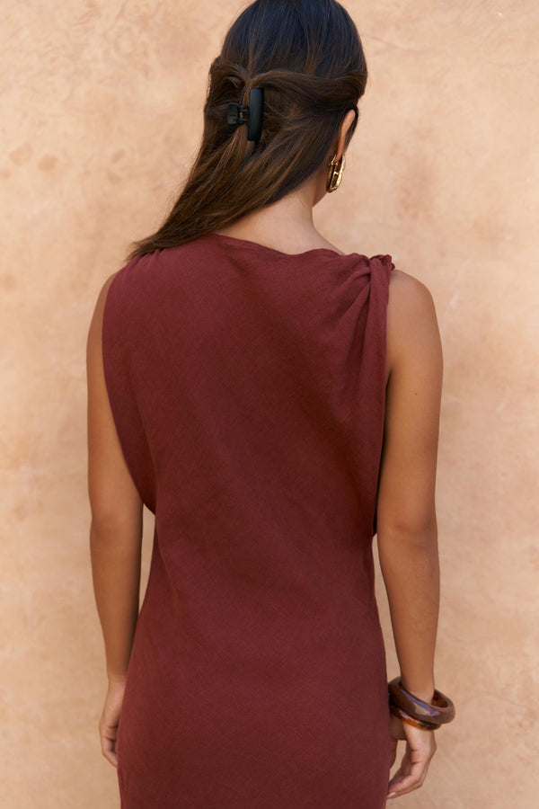 Barabla – Premium Sleeveless Linen Dress