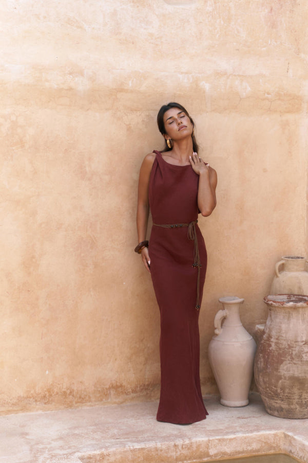 Barabla – Premium Sleeveless Linen Dress
