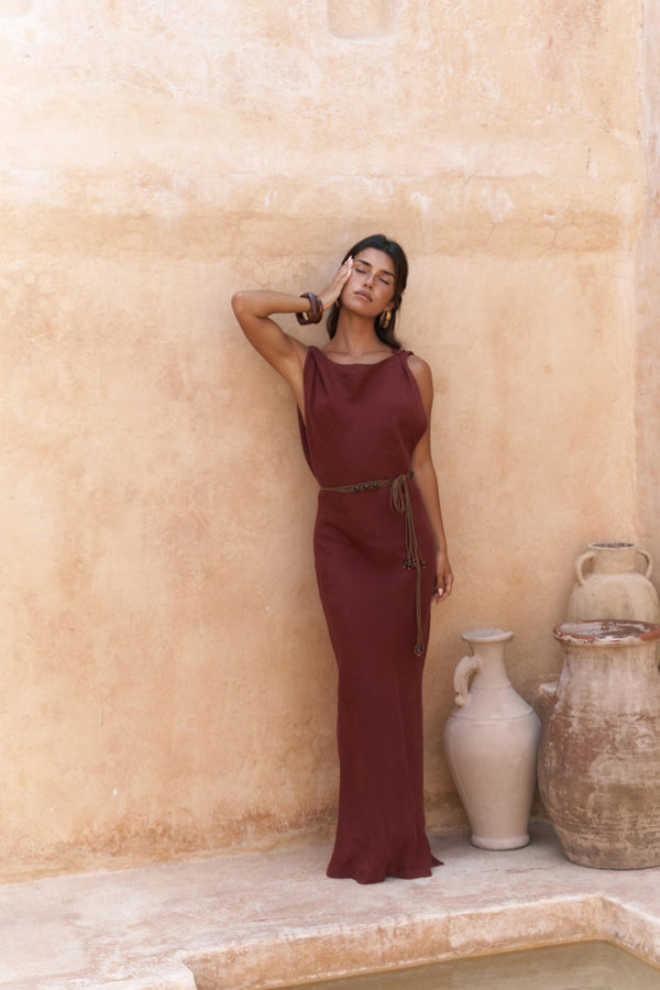 Barabla – Premium Sleeveless Linen Dress