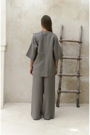 Premium Linen Shirt & Pants Set