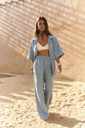 Premium Linen Shirt & Pants Set