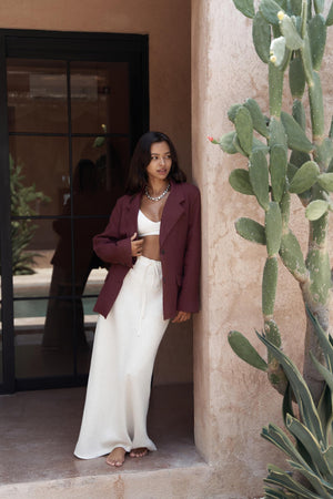 Brenna – Premium Linen Blazer