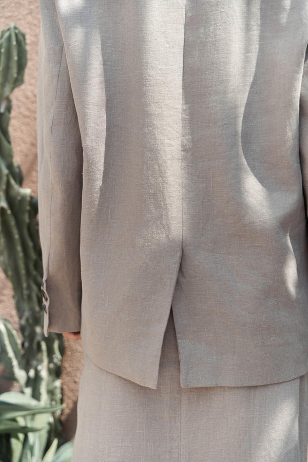 Brenna – Premium Linen Blazer