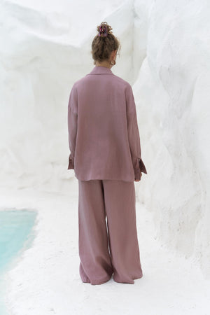 Jelsomina – Premium Oversized Linen Suit