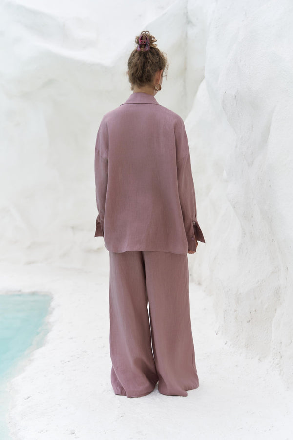 Jelsomina – Premium Oversized Linen Suit