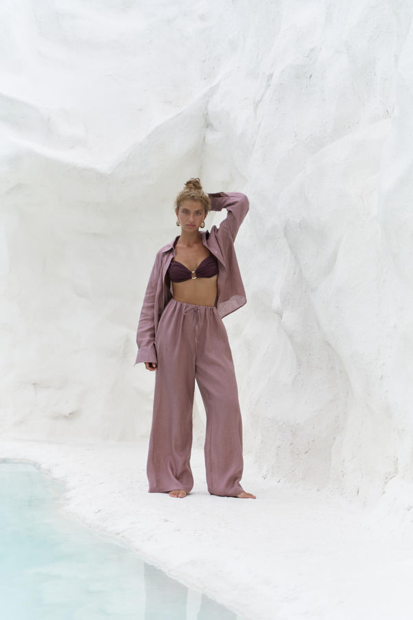 Jelsomina – Premium Oversized Linen Suit