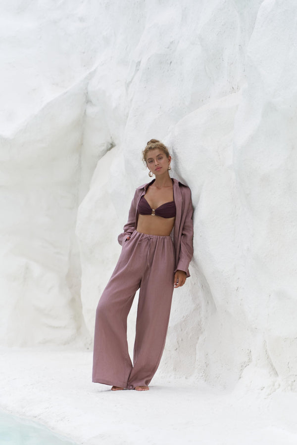 Jelsomina – Premium Oversized Linen Suit