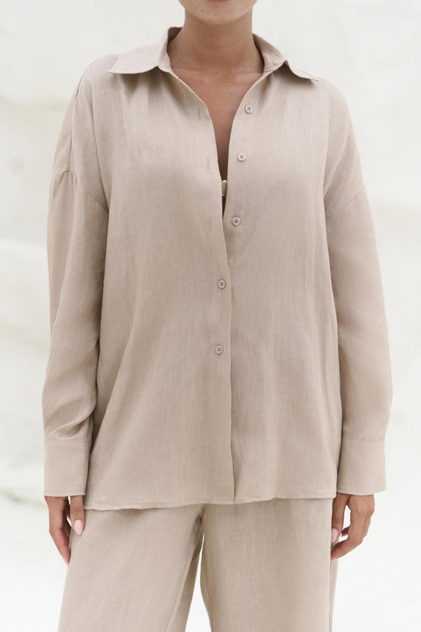 Jelsomina – Premium Oversized Linen Suit