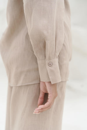 Jelsomina – Premium Oversized Linen Suit