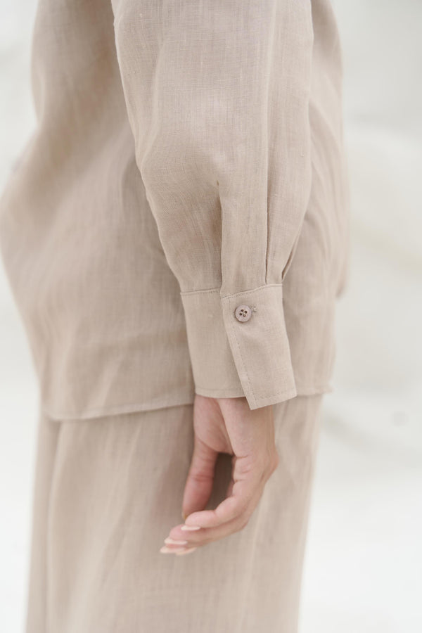 Jelsomina – Premium Oversized Linen Suit
