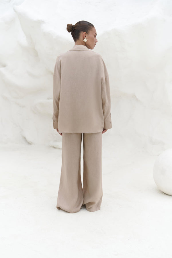 Jelsomina – Premium Oversized Linen Suit