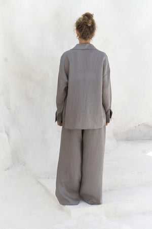 Jelsomina – Premium Oversized Linen Suit