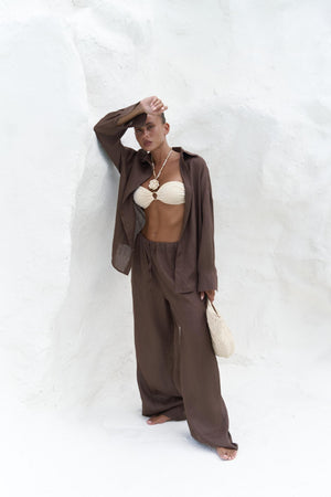 Jelsomina – Premium Oversized Linen Suit