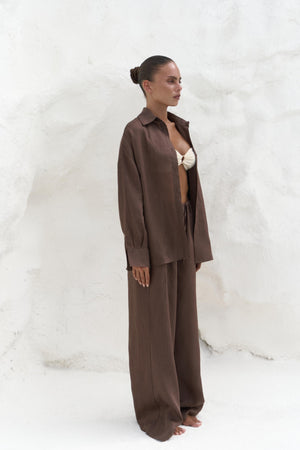 Jelsomina – Premium Oversized Linen Suit