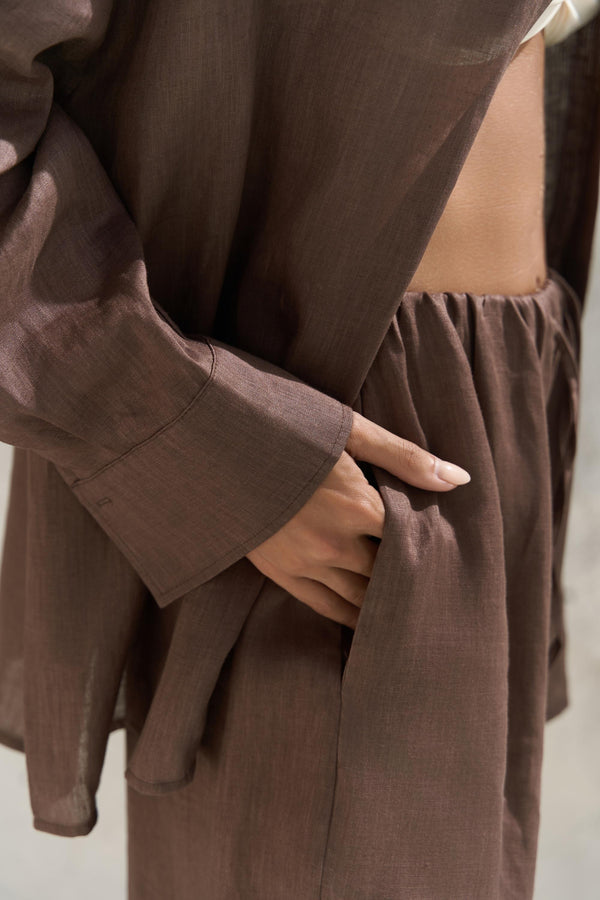 Jelsomina – Premium Oversized Linen Suit