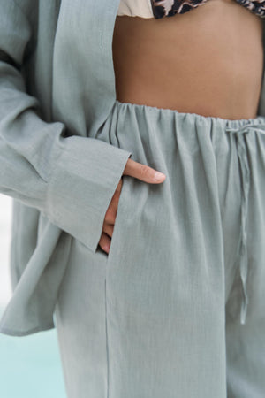 Jelsomina – Premium Oversized Linen Suit