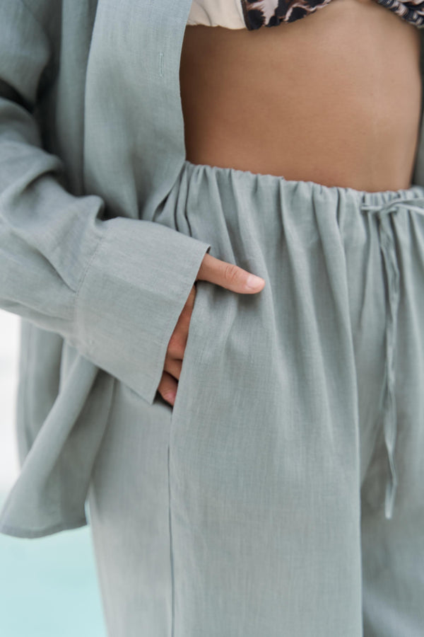 Jelsomina – Premium Oversized Linen Suit