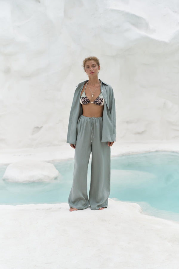 Jelsomina – Premium Oversized Linen Suit