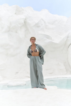 Jelsomina – Premium Oversized Linen Suit