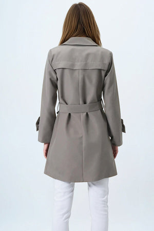 Chic Double-Breasted Trench