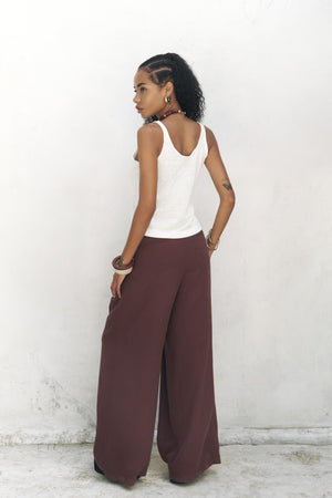 Mahoney – Premium Linen Palazzo Pants