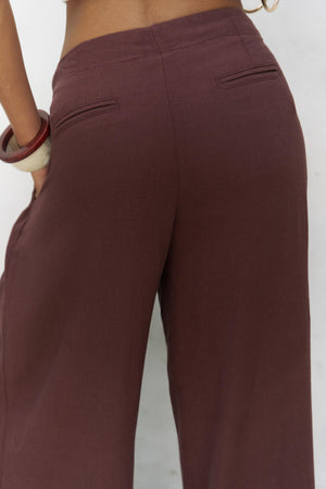 Mahoney – Premium Linen Palazzo Pants