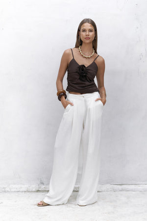 Mahoney – Premium Linen Palazzo Pants