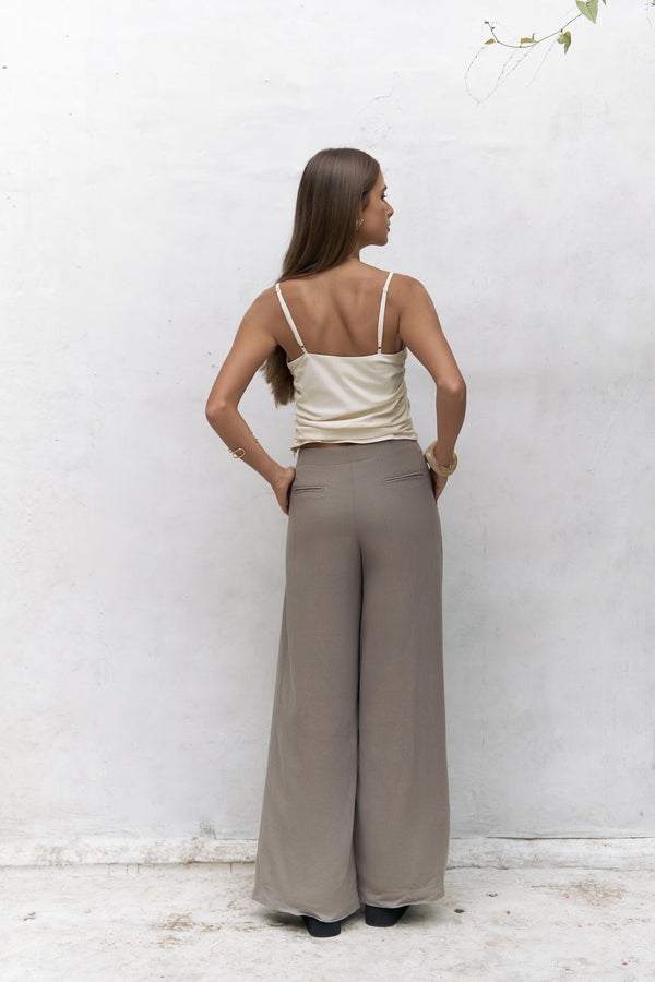 Mahoney – Premium Linen Palazzo Pants