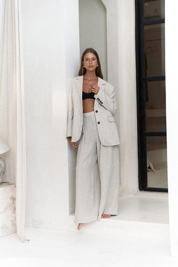 Premium Linen Blazer – Sinai