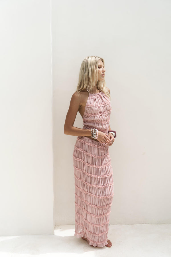 Laverna – Sheer Crop Top Set