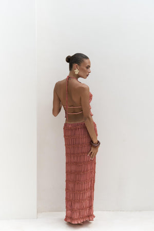 Laverna – Sheer Crop Top Set