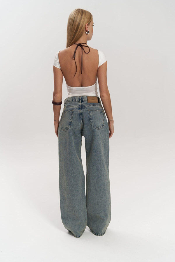 Stylish Transparent Denim Pants